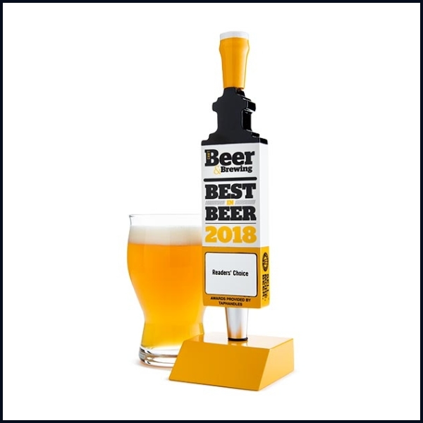 2018 Beer & Brewing Magazine Best Beer Hazy IPA award